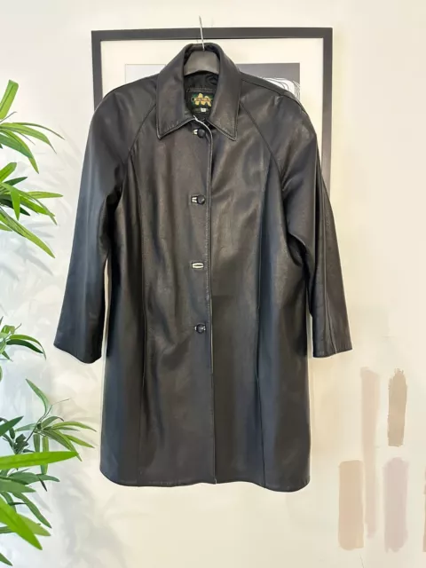 VERA PELLE MITICI Anni Mid Length Leather Jacket Mens Size MEDIUM 89.00 PicClick UK
