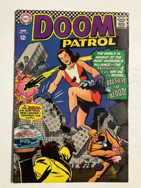 Doom Patrol 112 Fn Fine 6.0 Dc Comics