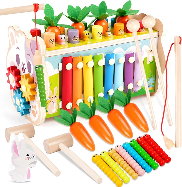 JOUET BEBE 1 An, 8 En 1 Jeux Montessori Bebe Xylophone Bebe, Jeux Educatif  Avec EUR 44,70 - PicClick FR