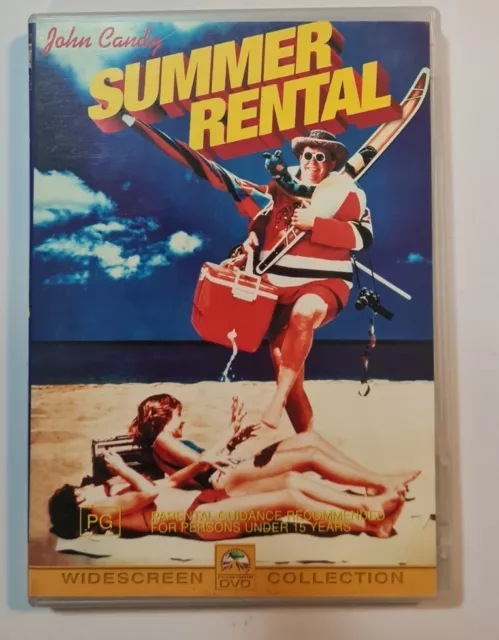 Summer Rental. (DVD, 1985) John Candy. RARE. Region 4. VGC.