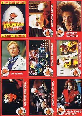 Howard the Duck by Topps 1986 SINGLE CARDS $1 each + Discounts + Free wax cards.