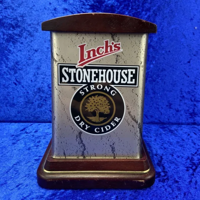 Inch’s Stonehouse Strong Dry Cider Beer Pump Font Light Display Man Cave Bar