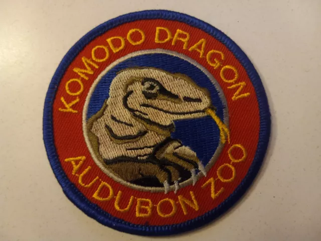 Komodo Dragon Audubon Zoo Patch 3" Round