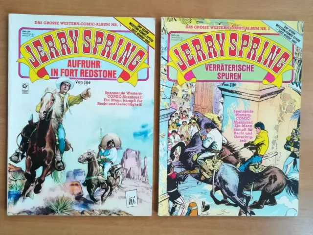 Das Grosse Western Comic Jerry Spring / Band 1 & 2 / Condor 1984