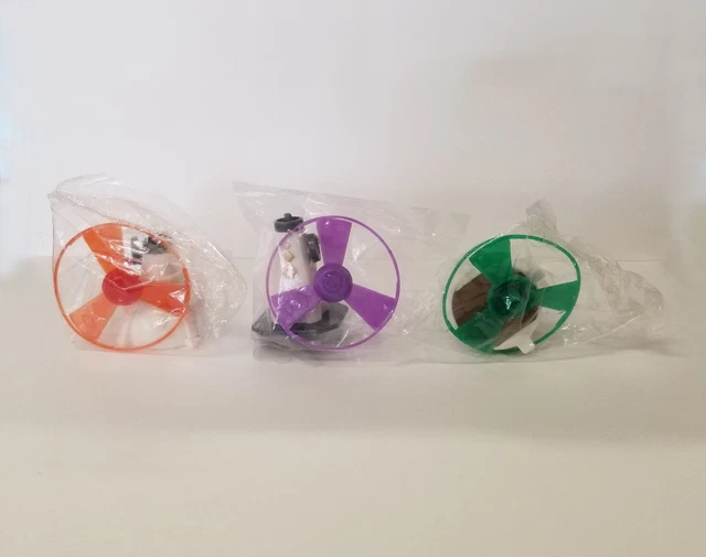 PROPELLER LAUNCHER Toy Prize Vending Gumball Machine LOT
