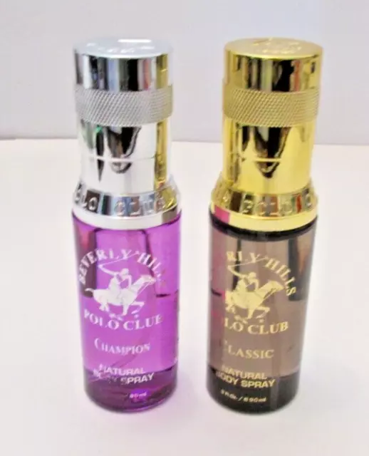 Spray corporal natural BHPC Beverly Hills Polo Club hombre campeón clásico 3 oz/90 ml