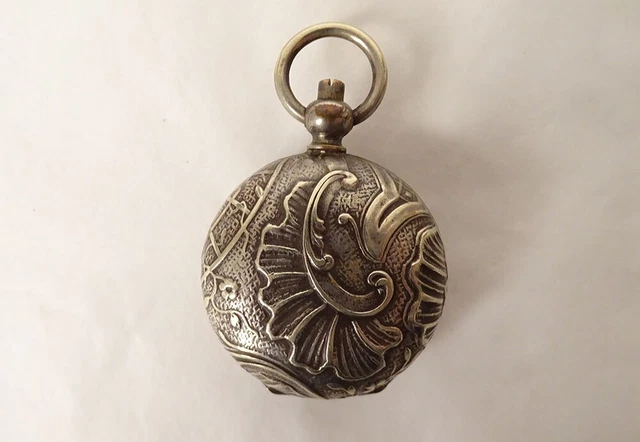 Boîtier Supérieur De Montre Gousset Vintage Fin 1800 Début 1900 - Laiton, Exposition De Genève, Occasion