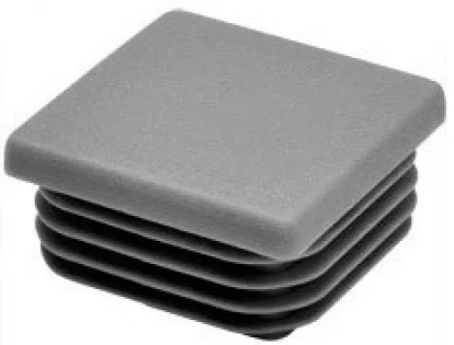 Embout Riggatec gris pour tube carré 30 x 30 x 2,5-5 mm