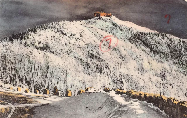 Whiteface Mountain Lake Placid NY New York Hand Colored 1910s Vtg Postcard U8
