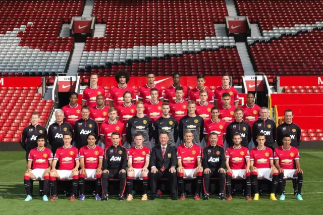 Man Utd Football Team Photo 2014-15 Season