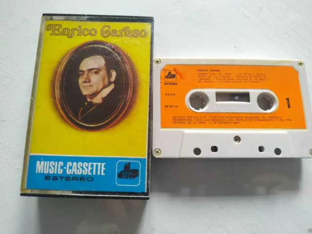 Enrico Caruso Exitos 1971 - Cinta Tape Cassette