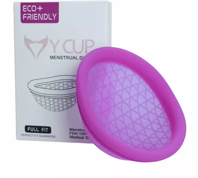 Menstrual Disc/Cup, Reusable, EcoFriendly (PURPLE) UK SELLER