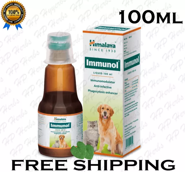 Himalaya Immunol 100ML, Anti-infective & Immunomodulator para Perros & Gatos
