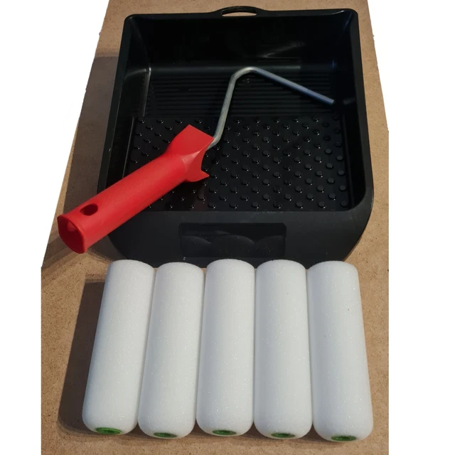 Set Da 20 Mini Rulli In Gommapiuma Da 5 Cm Per Vernice – Ideali Per Ritocchi, Mobili E Superfici Difficili, Con Telaio Da 2 Pollici