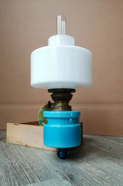 Fog & Morup Holmegaard Öllampe - 60er Danish Glas Design - Wand Petroleumlampe Fog & Morup Holmegaard Öllampe - 60er Danish Glas Design - Wand Petroleumlampe