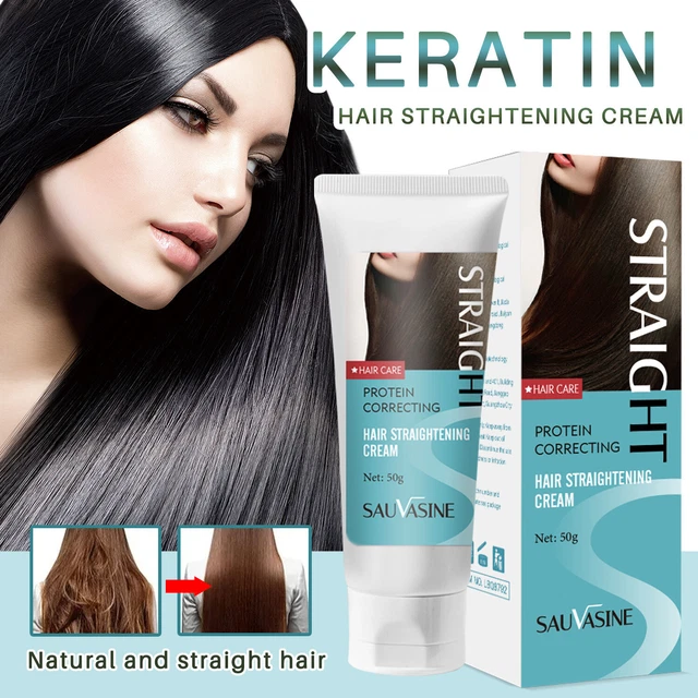 50G PROTEIN HAIR Straightening Cream Silk Gloss Hair