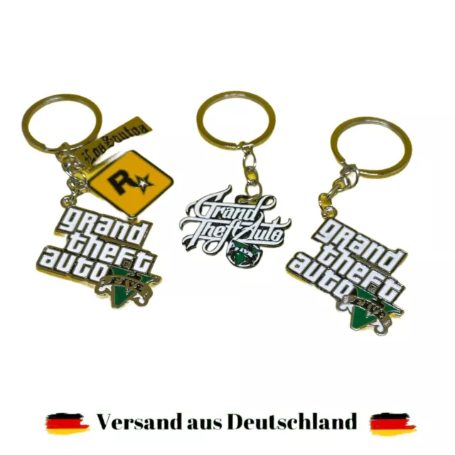 GTA Schlüsselanhänger, Grand Theft Auto, Gaming, Rockstar Game, GTA5