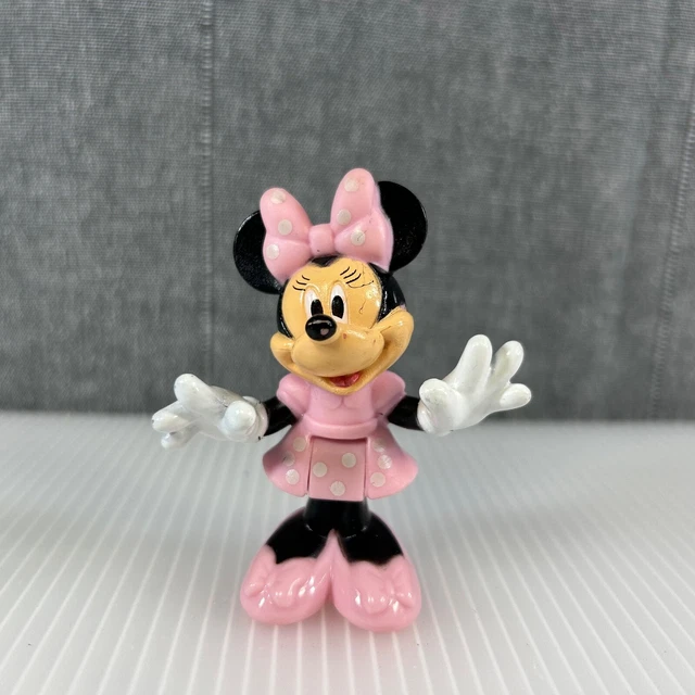 Walt Disney Mickey Mouse Clubhouse Minnie Mouse Pink Dress 2.5" Inch Figure