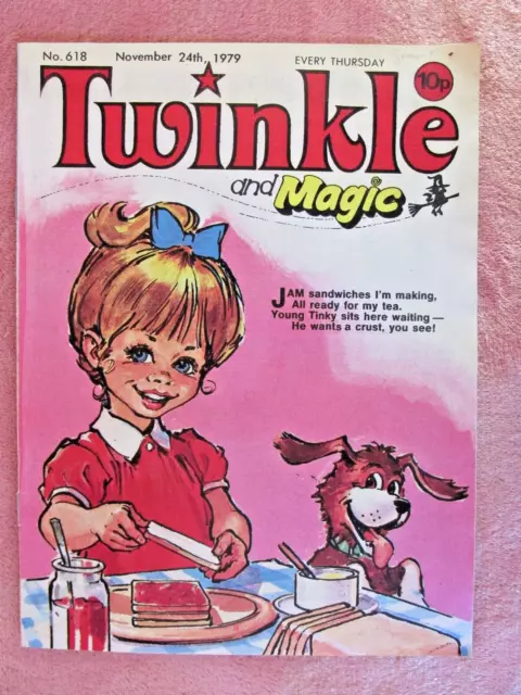 TWINKLE AND MAGIC  COMIC.     NO. 618.  NOVEMBER 24th.   1979.