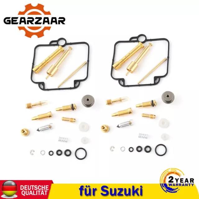 2x Vergaser Reparatursatz Passt für Suzuki DR 350 GS 500 E EU GSX 1100