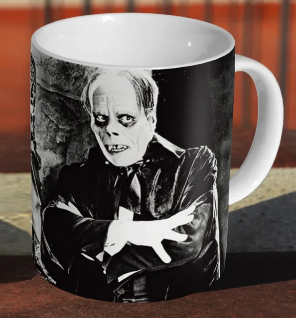 Phantom of the Opera Lon Chaney Classic BW - Ceramic Tea / Coffee - Mug Cup