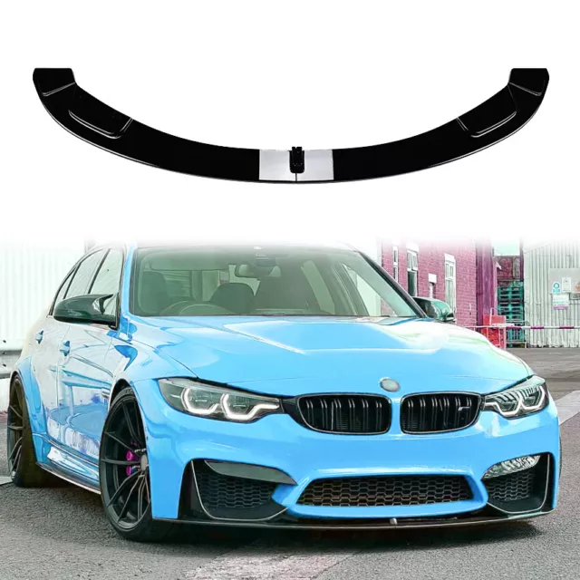 Frontspoiler Lippe Performance Schwarz Glanz passend für BMW M3 F80 M4 F82 14-20