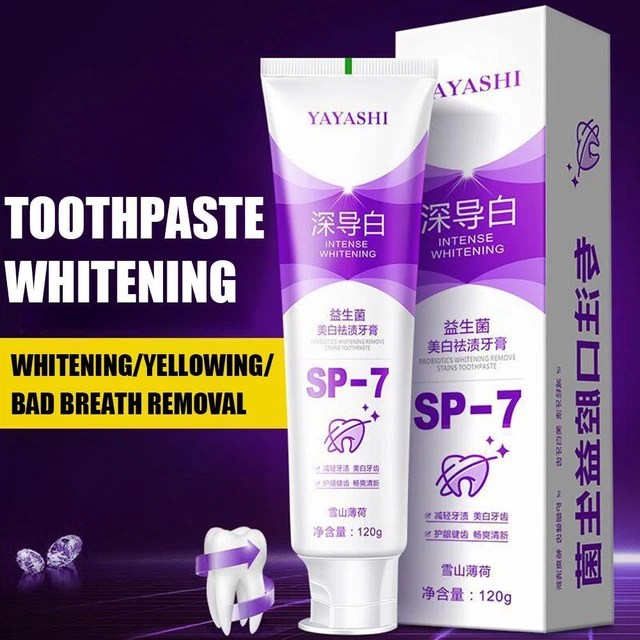 Pasta de dientes probiótica SP-7 - blanqueador suave para eliminar manchas 2023 nuevo