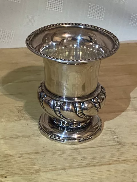 Vintage Candle Holder By Ronson, From Newark Nj, Usa