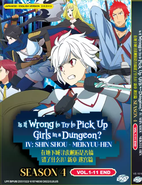 Is It Wrong to Try to Pick Up Girls in a Dungeon? (season 2