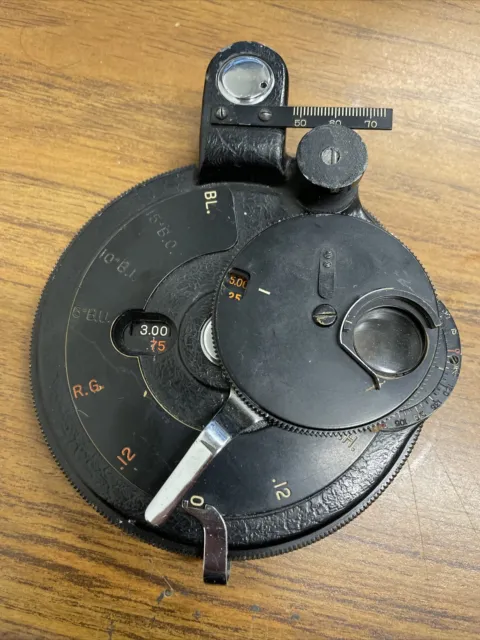 Vintage Refractor Phoropter  Antique 1940s ? Eye Exam Tools Rare Piece