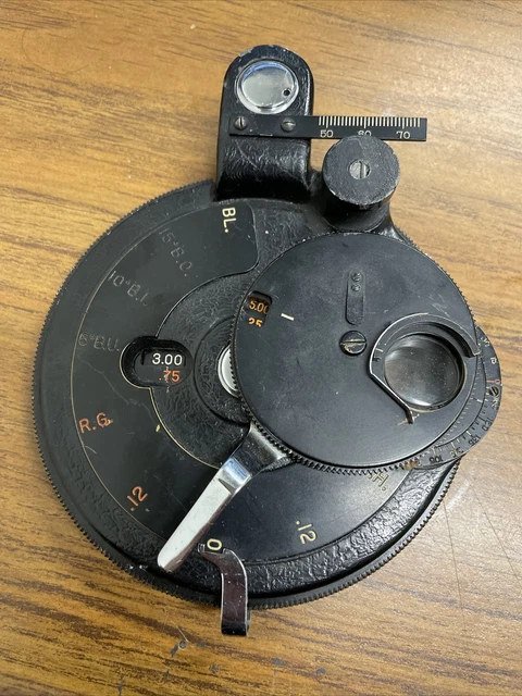 Vintage Refractor Phoropter  Antique 1940s ? Eye Exam Tools Rare Piece