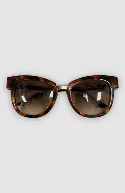 $460 Thierry Lasry Mondanity V252 Women's Brown Havana Sunglasses 53-19-140