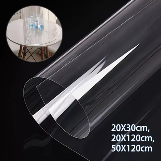 Crystal Clear PVC 0.3mm Film Fabric Transparent Umbrella Bag Protective Craft