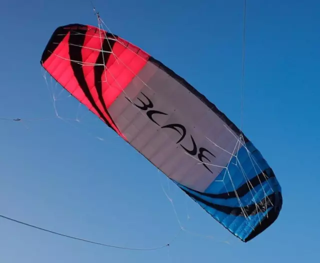 FLOWN-ONCE FLEXIFOIL BLADE Adult Sport Foil Power Kite EXCLUDING Lines ...