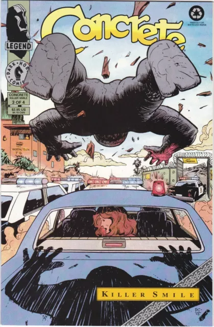 Concrete: Killer Smile #3: Dark Horse Comics (1994)  VF/NM  9.0