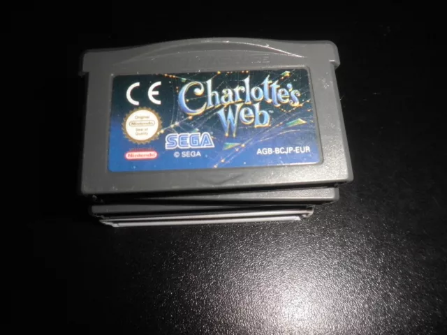 Gameboy Advance GBA - Charlottes Web - nur Warenkorb