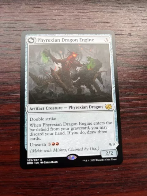 1x MOTOR DRAGÓN PHYREXIAN - Brother's War - Magic the Gathering - Magic the Gathering