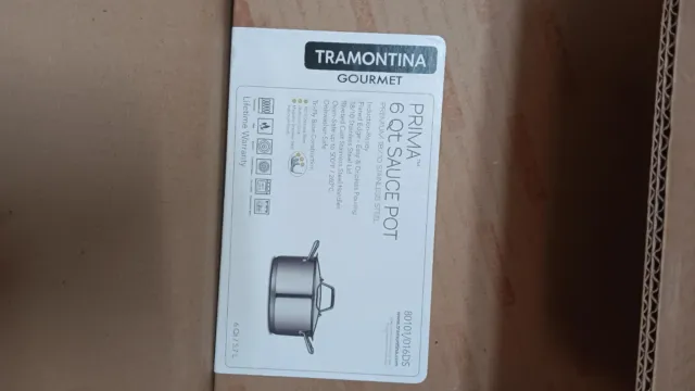 Olla de salsa Tramontina Gourmet Prima de 6 quilates