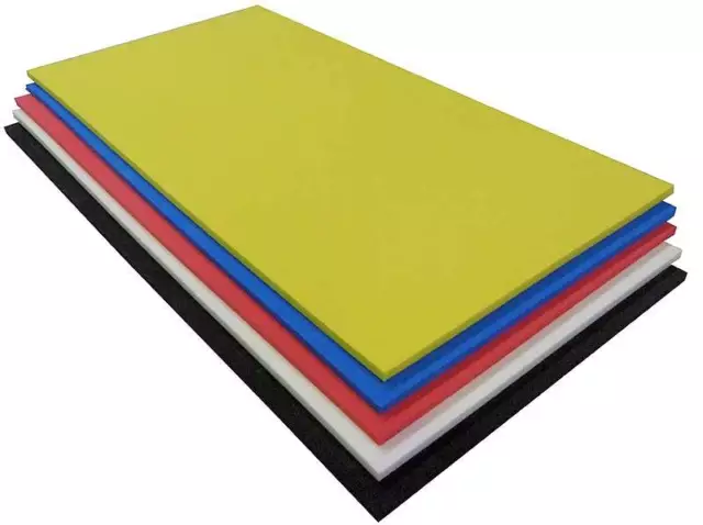 Hoja de espuma Plastazote LD33 2M x 1M espuma de celda cerrada rígida fuerte, modelado, arte