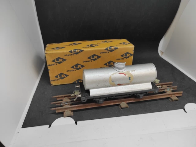 Lr Louis Roussy Wagon Tombereau Avec Portes a Bogies Ecart. 0 + Boite