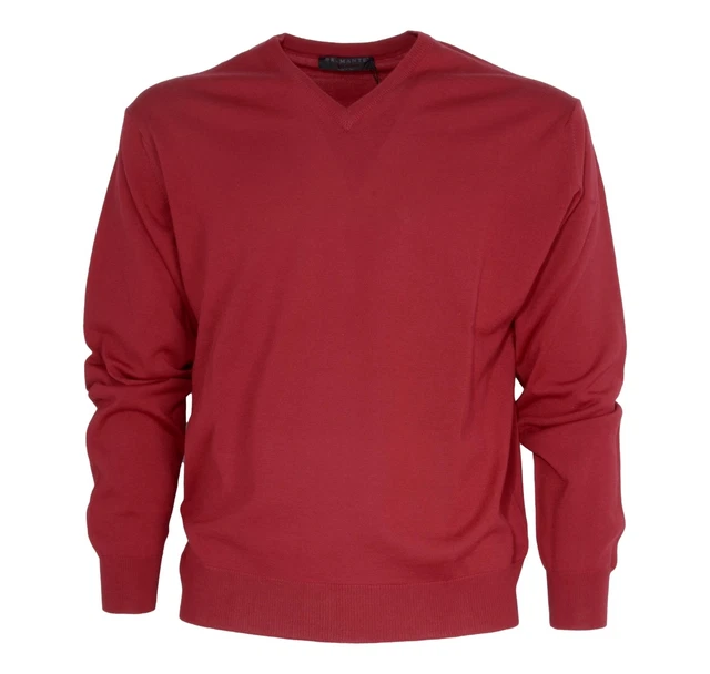 BRAMANTE PULL UOMO Collo V Merino Triploritorto Regular Fit 102001