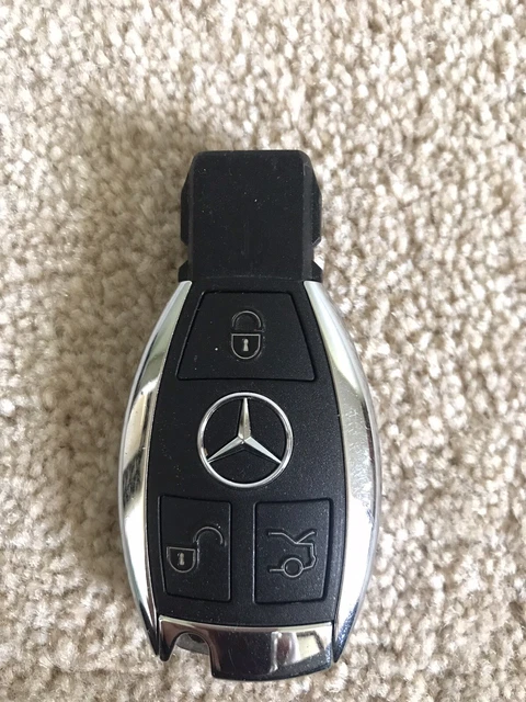 Mercedes A Klasse Schlüssel Wird Nicht Erkannt ORIGINAL MERCEDES-BENZ 3 Tasten Fernbedienung Schlüsselanhänger für C