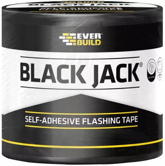 Noir Jack Clignotante Bande DIY Rouleau, 225mm X 3M - FLDIY225