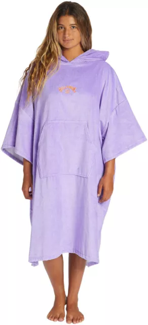 BILLABONG Surf Poncho WOMENS HOODED TOWEL Poncho 2024 lilac breeze Beachwear