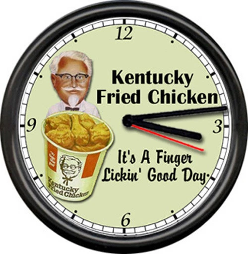 COLONEL SANDERS KFC Kentucky Fried Chicken Restaurant Diner Sign
