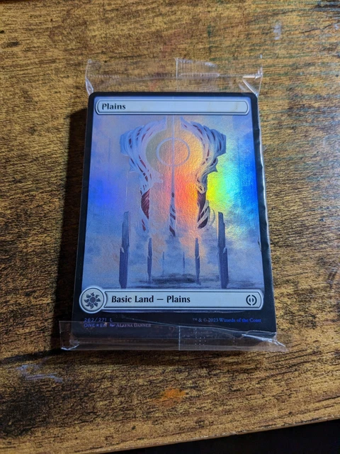 Phyrexia: All Will Be One, Full Art, Foil Basic Lands Pack, Sealed