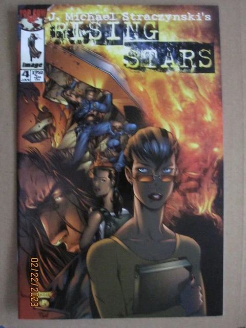 2000 Image/Top Cow Comics J. Michael Straczynski's Rising Stars #4 #5 Lot Of 2