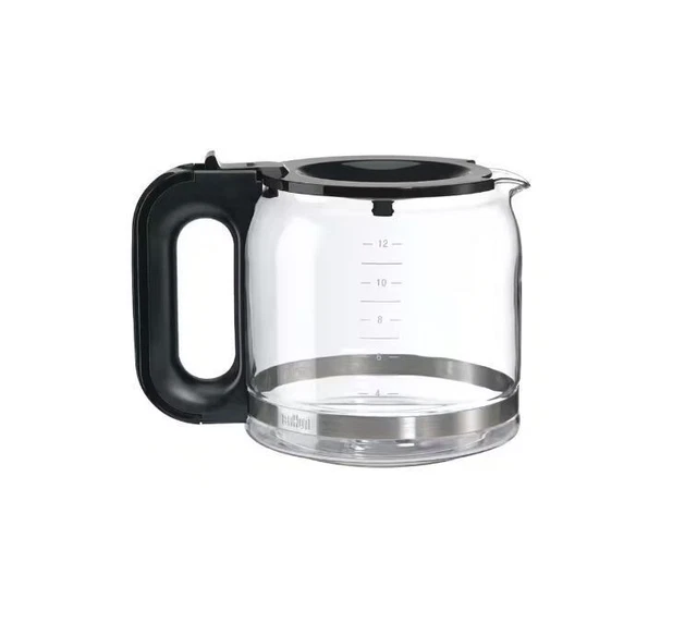 Braun Ersatzkanne und Deckel Glaskanne für 12 Tassen Kaffeekanne