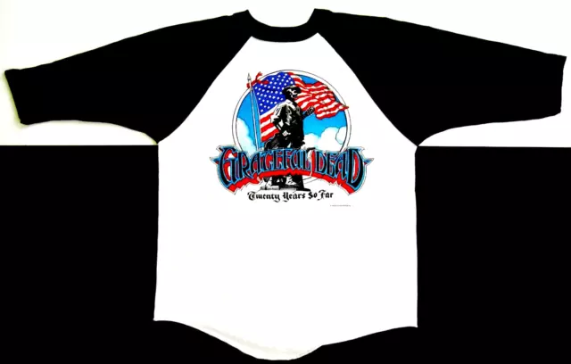 Grateful Dead Shirt T Shirt Vintage 1985 Twenty Years So Far Rick Griffin GDP XL Grateful Dead Shirt T Shirt Vintage 1985 Twenty Years So Far Rick Griffin GDP XL