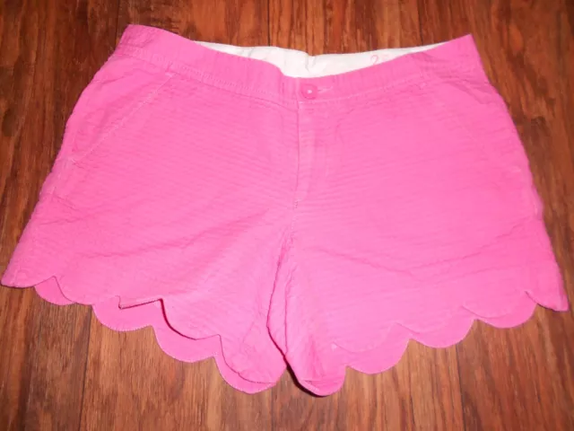 Lilly Pulitzer womens shorts size 2 The Buttercup Short MINT cond pink